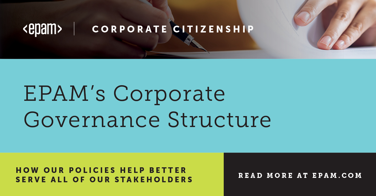 EPAM’s Corporate Governance Structure | EPAM