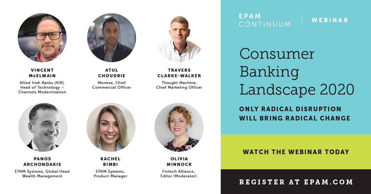 Webinar Consumer Banking Landscape 2020 EPAM